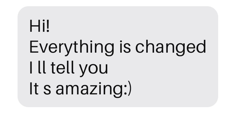 everything has changed, its amazing